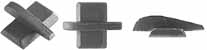 Fine Blade Front Sight,
milled steel